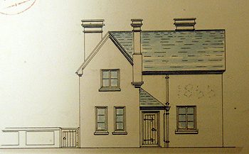 Pulloxhill School House elevation 1866 [AD3865/34/6]